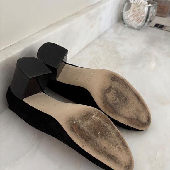 J. Crew black suede size 8 - Picture 8 of 12